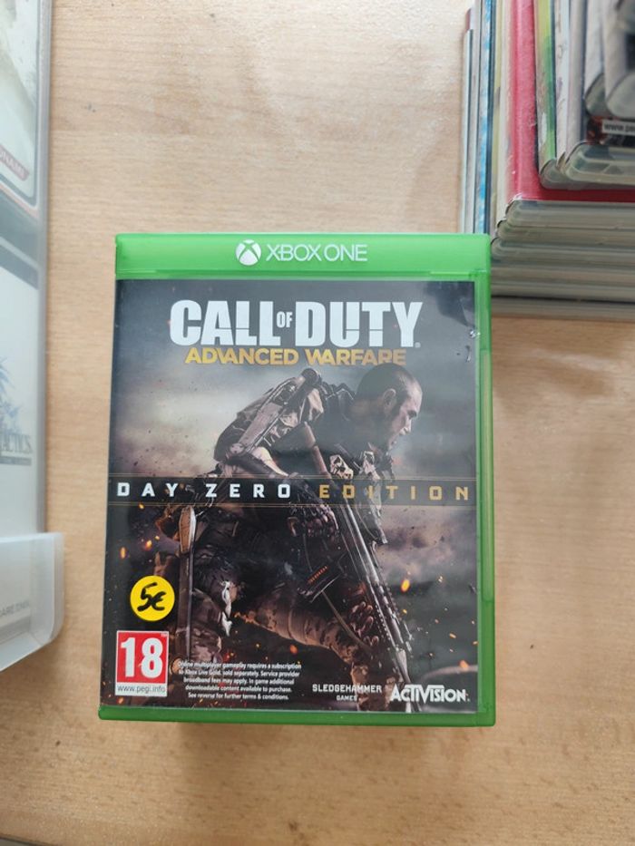Jeu xbox one call of duty advanced warfare
