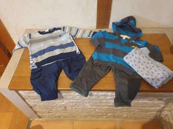 Deux ensembles hiver 6 mois