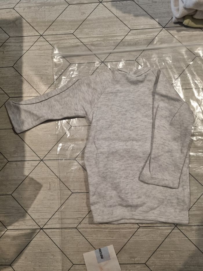 Haut InExtenso gris - photo numéro 3