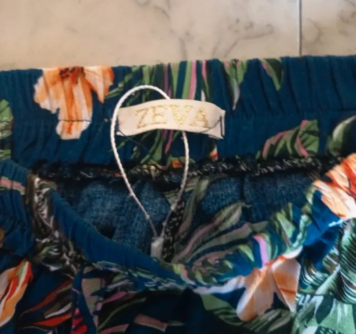 Pantalon à jambes larges taille 40 Zeva - photo numéro 2