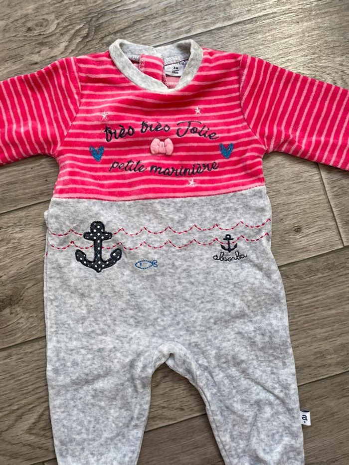 Pyjama doux absorba 3 mois - photo numéro 2