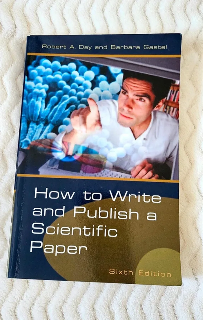 Book livre How to write and publish a scientific paper