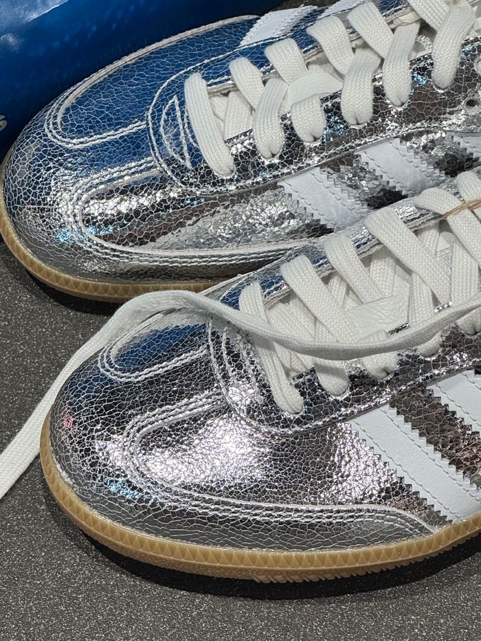 adidas originals SAMBA OG Argenté 40 - photo numéro 4