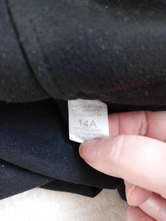 Veste Blazer Fille 14 ans Noir - photo numéro 6