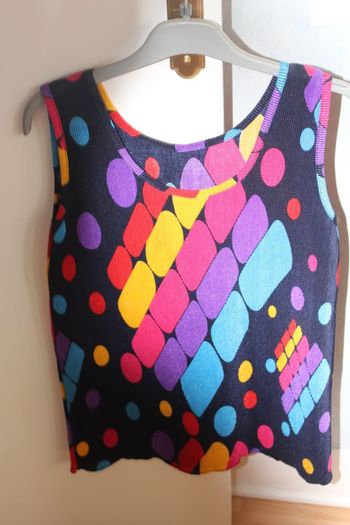 débardeur multicolore