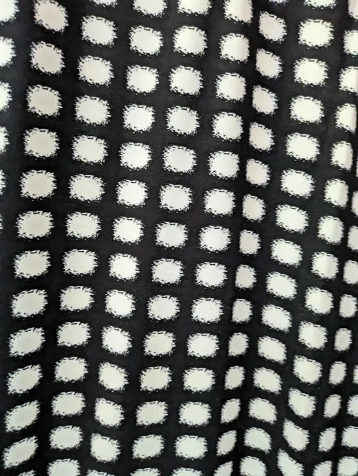 Magnifique haut tunique femme noire et blanche B. Copine taille M/L - photo numéro 2