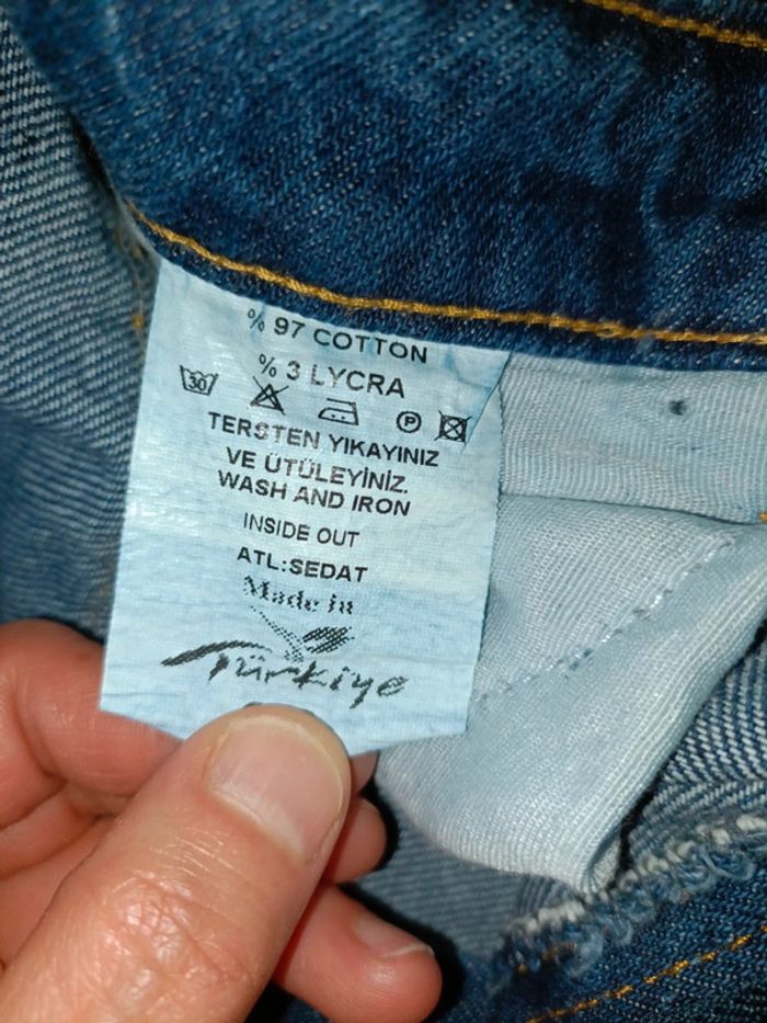 Jean Casual femme taille haute VIOLA - taille 38 - photo numéro 7