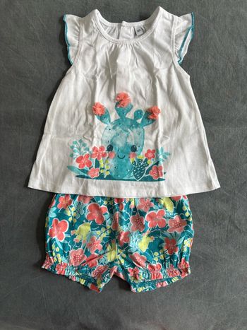 Ensemble été fille 18mois