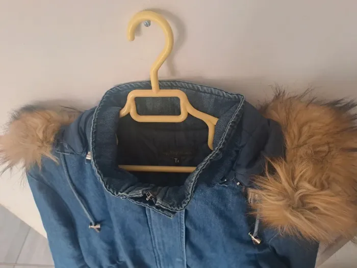 Manteau doudoune effet jean en extérieur Taille 4 Elyne - photo numéro 12