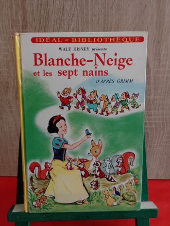 Blanche neige et les 7 nains, 1973, idéal bibliothèque