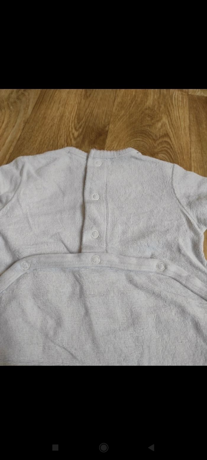 Lot 4 pyjamas bébé fille blanc - photo numéro 8