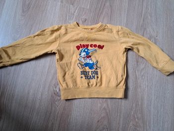 Sweat jaune 4 ans Tissaia