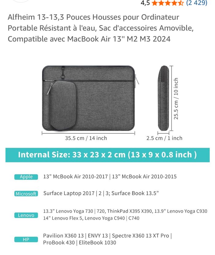 Housse ordinateur - photo numéro 8