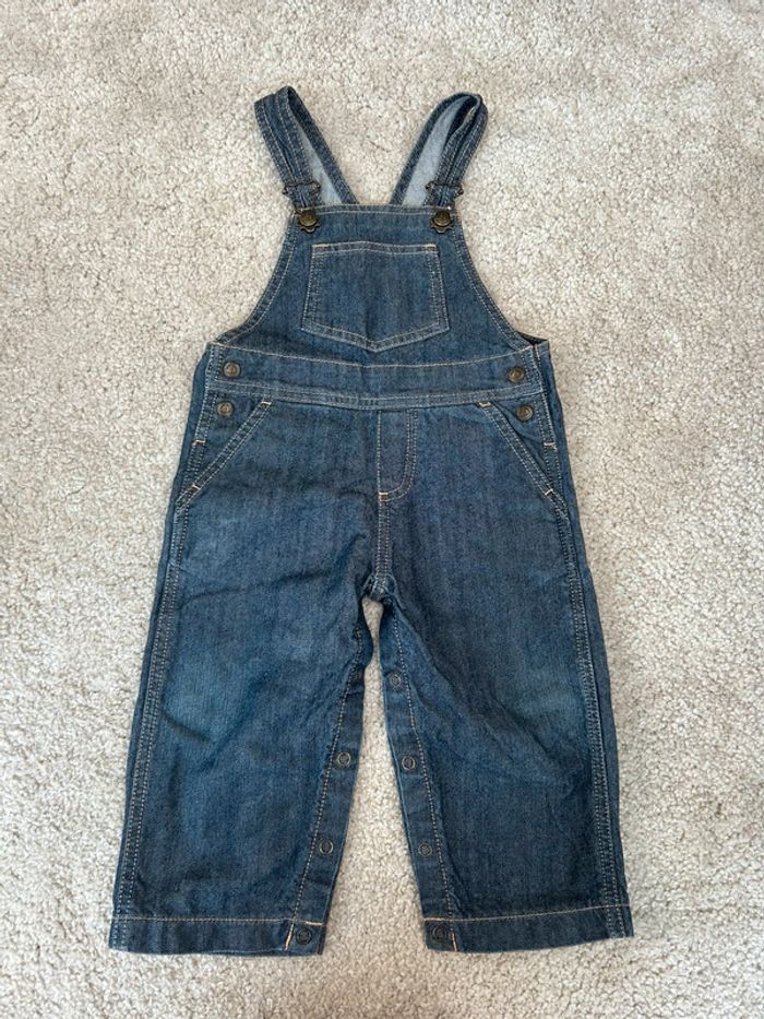 Salopette en jeans neuve garçon - petit bateau - 18 mois