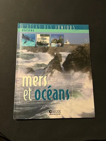 Livre pour enfants l atlas des juniors nature mers et océans