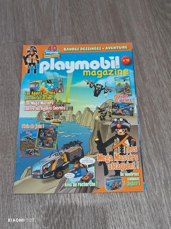 Livre Playmobil numéro 15