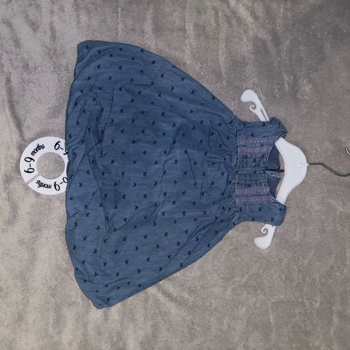 Lot robes manches courtes bébé fille 6 mois - photo numéro 2