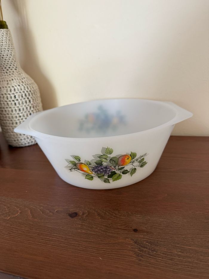 Plat motifs fruits   Arcopal