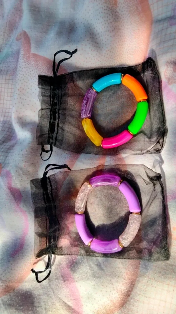 Lot de 2 bracelets