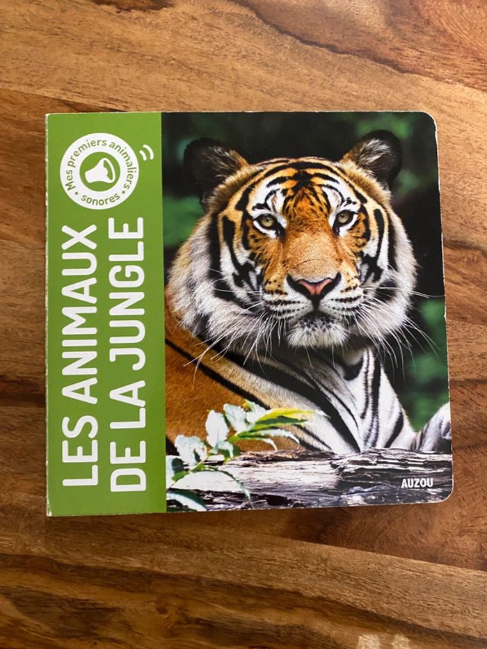 Livre les animaux de la jungle