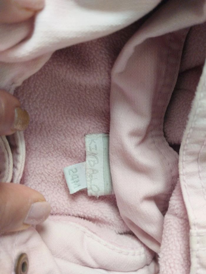 Manteau doublé fille 24 mois - photo numéro 2