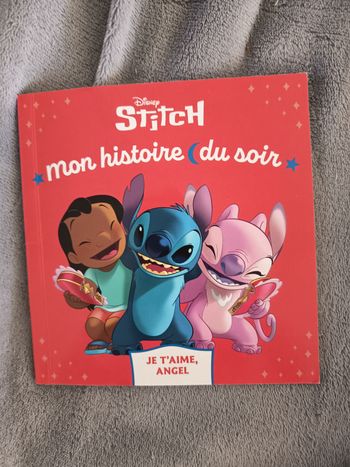 Livre Stitch mon histoire du soir Angel