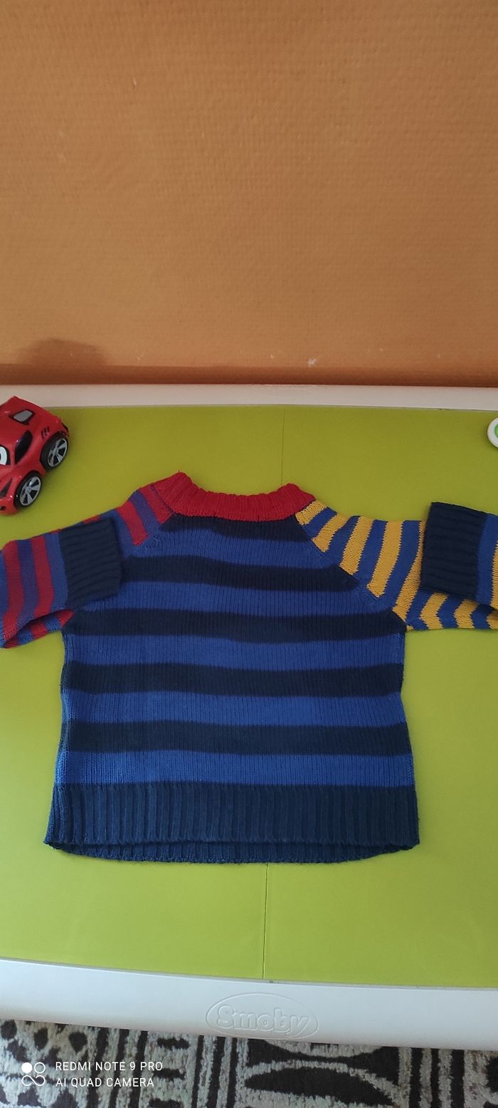 Pull voiture Tissaia 3 mois - photo numéro 8