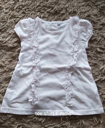 Tee shirt 6 mois