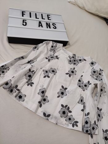 Blouse à fleurs