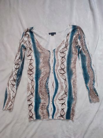 Robe tunique motif serpent taille unique