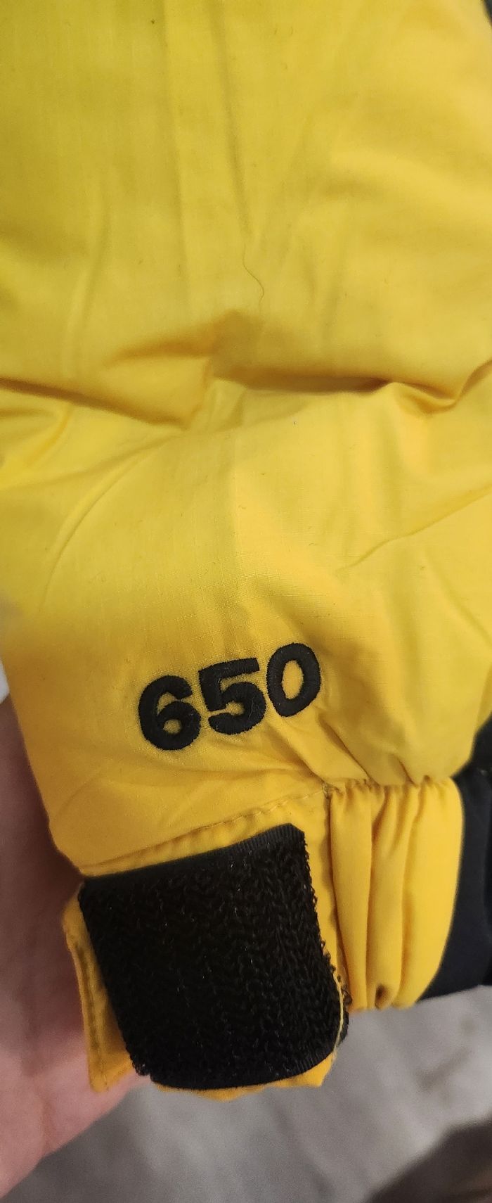 Doudoune Timberland jaune et noire 100% duvet – Taille M (neuve avec étiquettes) - photo numéro 8