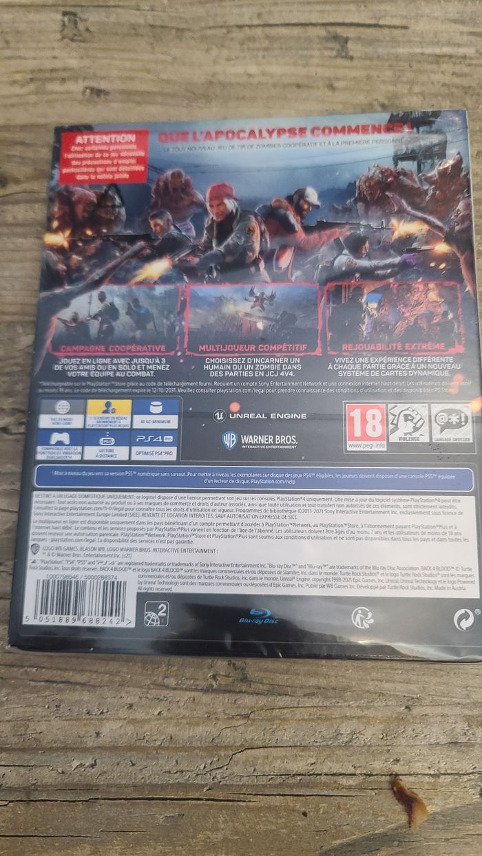 Black Blood ps4  neuf sous blister - photo numéro 2