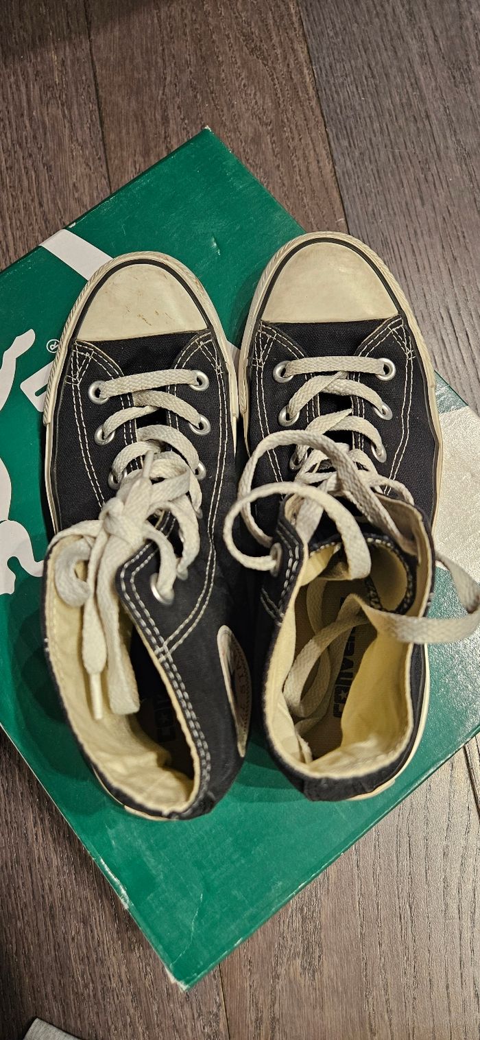Converse ALL STAR noires - Taille 38 - photo numéro 10