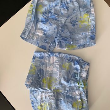 Lot 2 short Jumeaux 9 mois Verbaudet