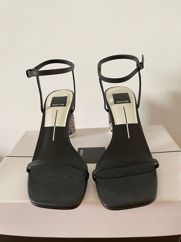 Dolce Vita naomey sandales en cuir noir 38 - photo numéro 4