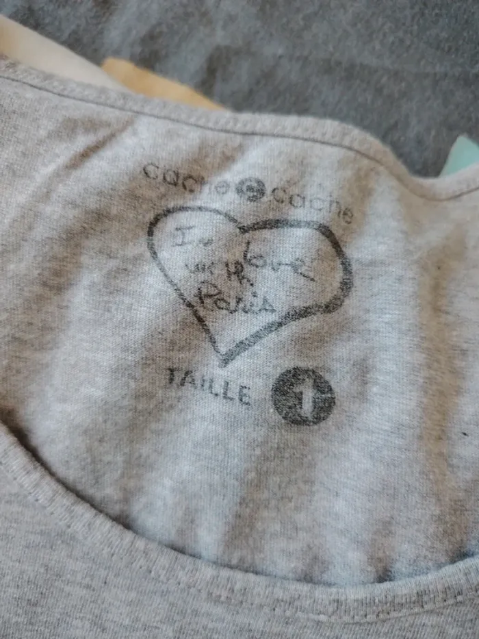 T shirt manches courtes Cache Cache - photo numéro 9