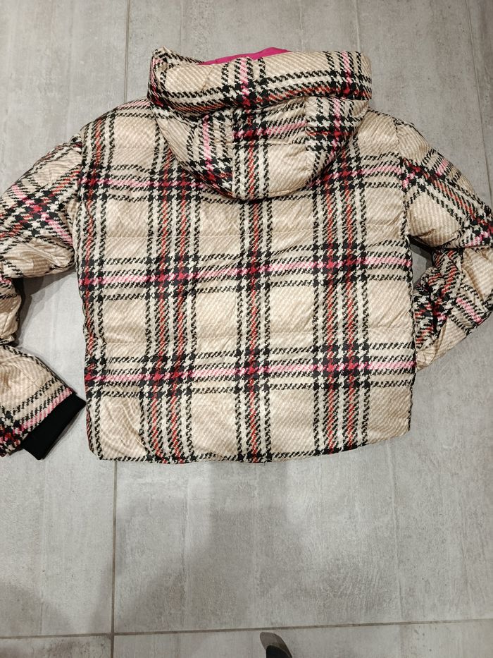 Doudoune Beaumont Amsterdam Femme T.36 Motif Carreaux – Très Bon État - photo numéro 4