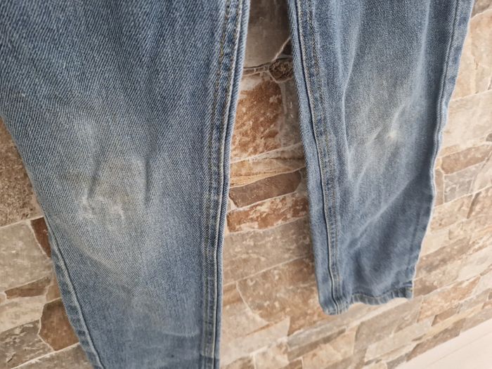 1 pantalon jean bleu taille 6 ans marque tissaia basics - photo numéro 5