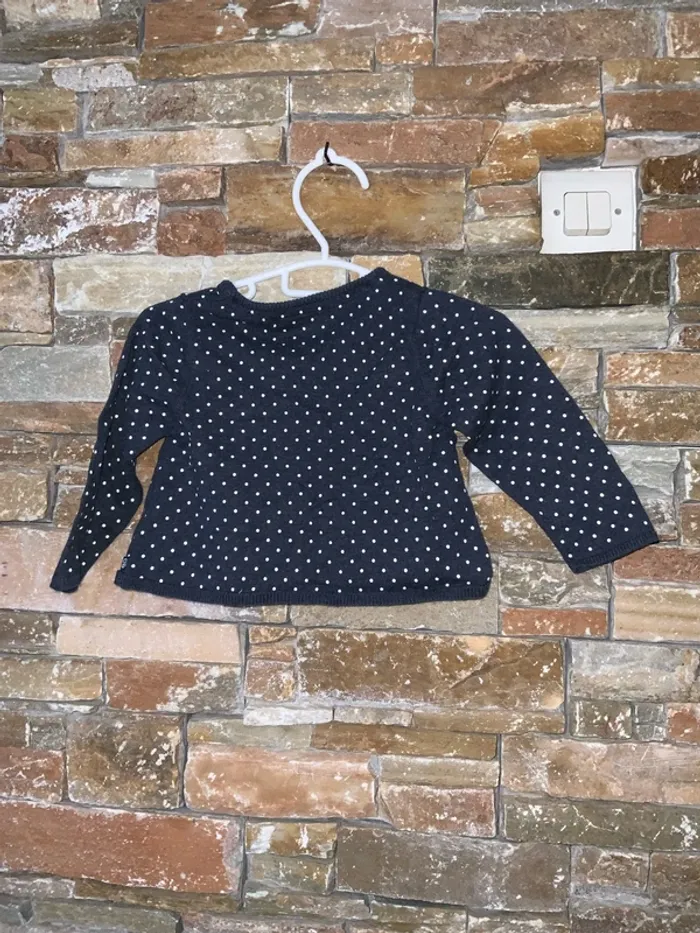 Gilet pois - photo numéro 2