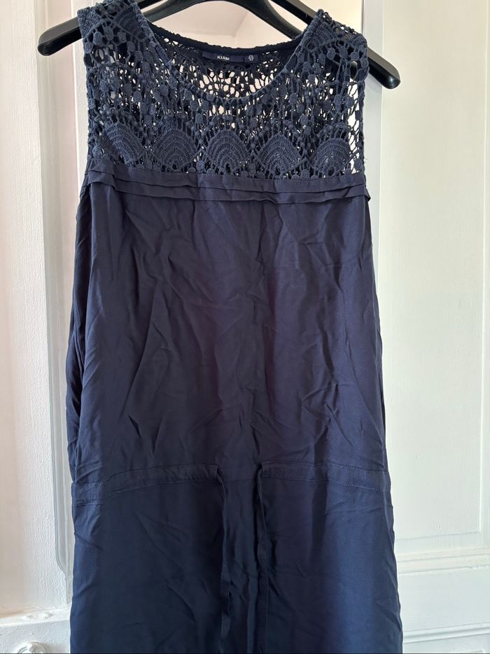 Robe longue d’été bleue marine - photo numéro 3