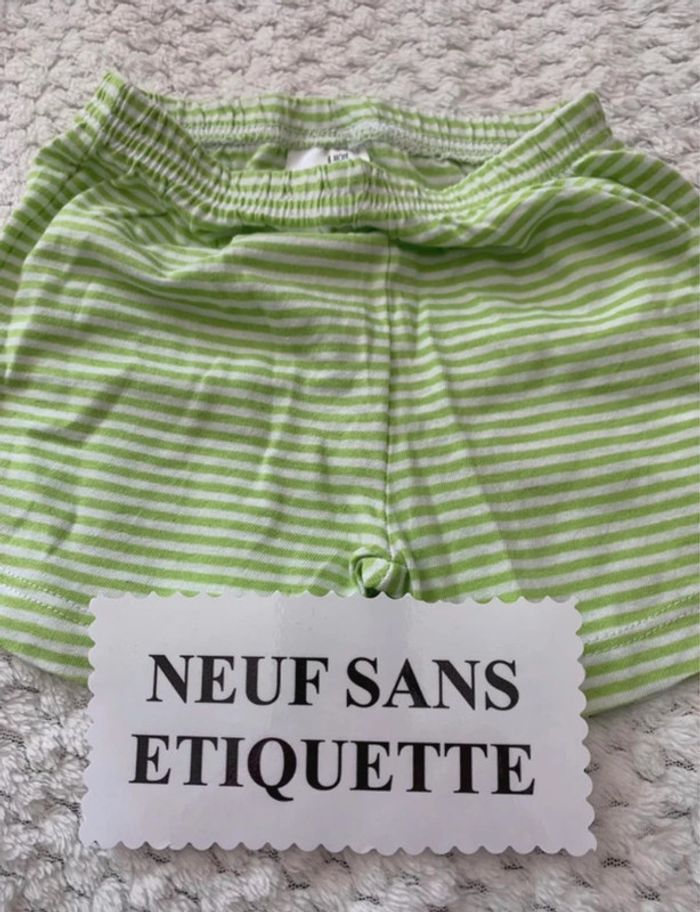 Lot de 9 shorts taille 6 mois - photo numéro 5