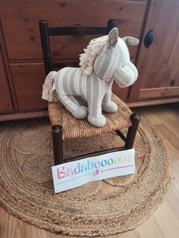 Peluche cheval Lin coton BE - photo numéro 2