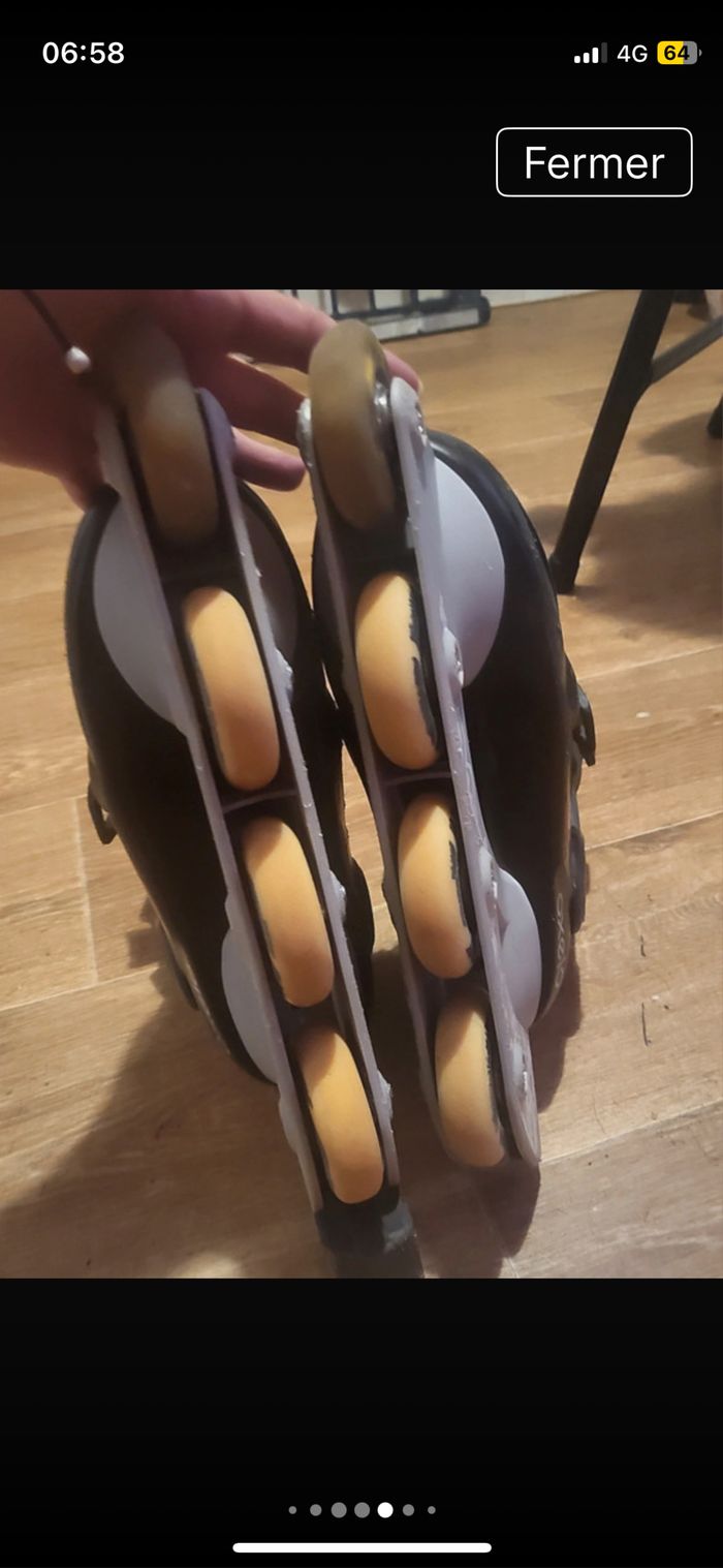 Roller alignée taille 32/34  mixte - photo numéro 5