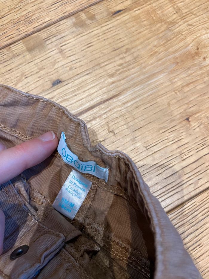 Lot de 4 pantalons 6 mois très bon etat - photo numéro 5