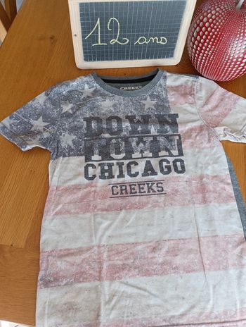 T-shirt Creeks taille 12 ans en très bon état