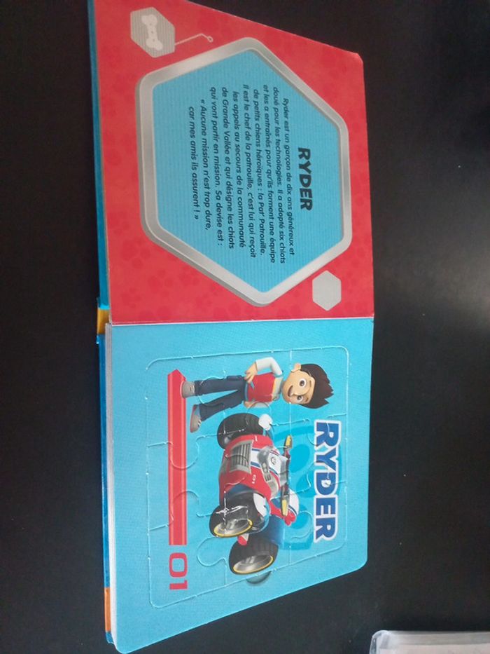 Livre puzzle paw patrol - photo numéro 3