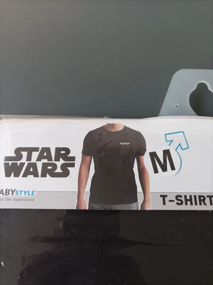 T-Shirt Star Wars Grogu Taille M - photo numéro 3