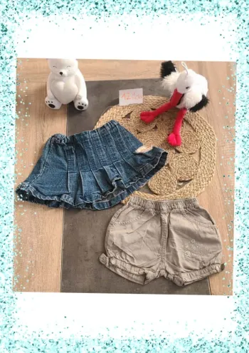 Jupe et short 12 mois