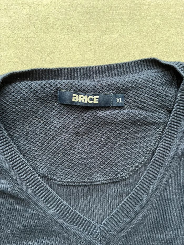 Pull homme Brice bleu marine XL - photo numéro 3