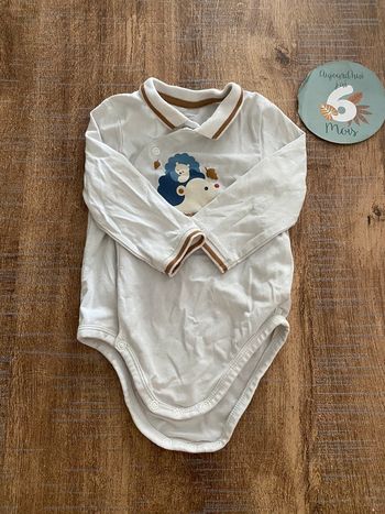 Bodie polo taille 6 mois bébé garçon Obaibi